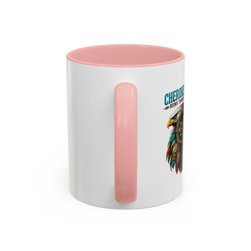 Coffee Lover Accent Mug — Stylish Black-Trim Ceramic Coffee Mug (11/15oz)