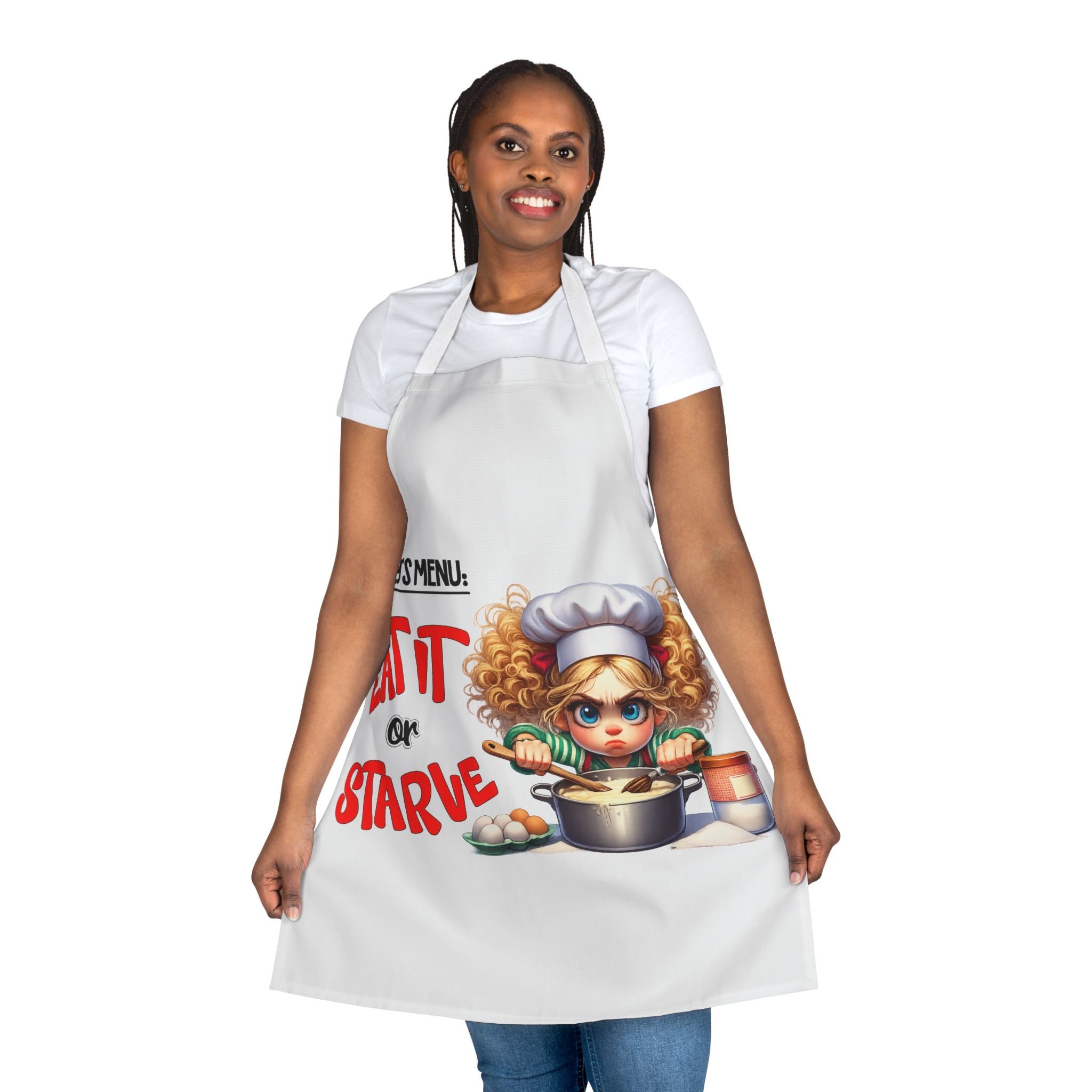Kids Chef 'Today's Menu: Eat It or Starve' Apron