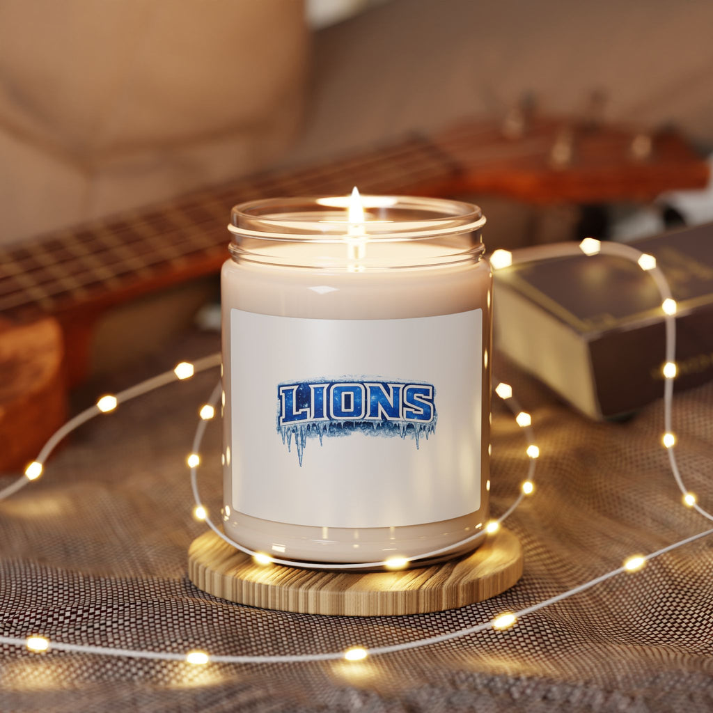 Lions Ice Logo Scented Soy Candle — 9oz