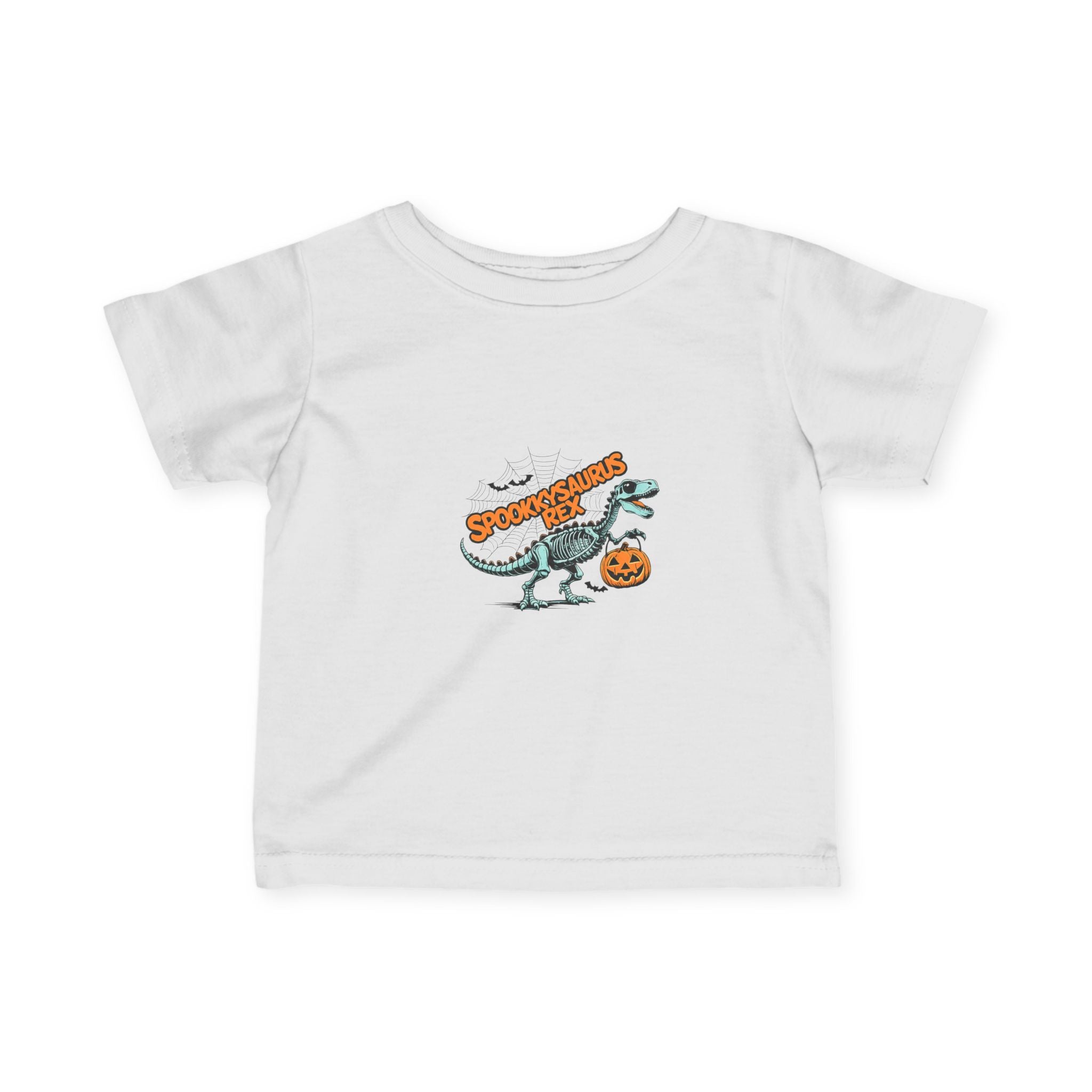 Infant Tee — 'Spooky Saurus' Halloween Dinosaur Baby Shirt