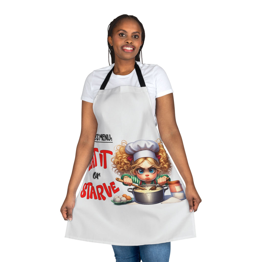 Kids Chef 'Today's Menu: Eat It or Starve' Apron