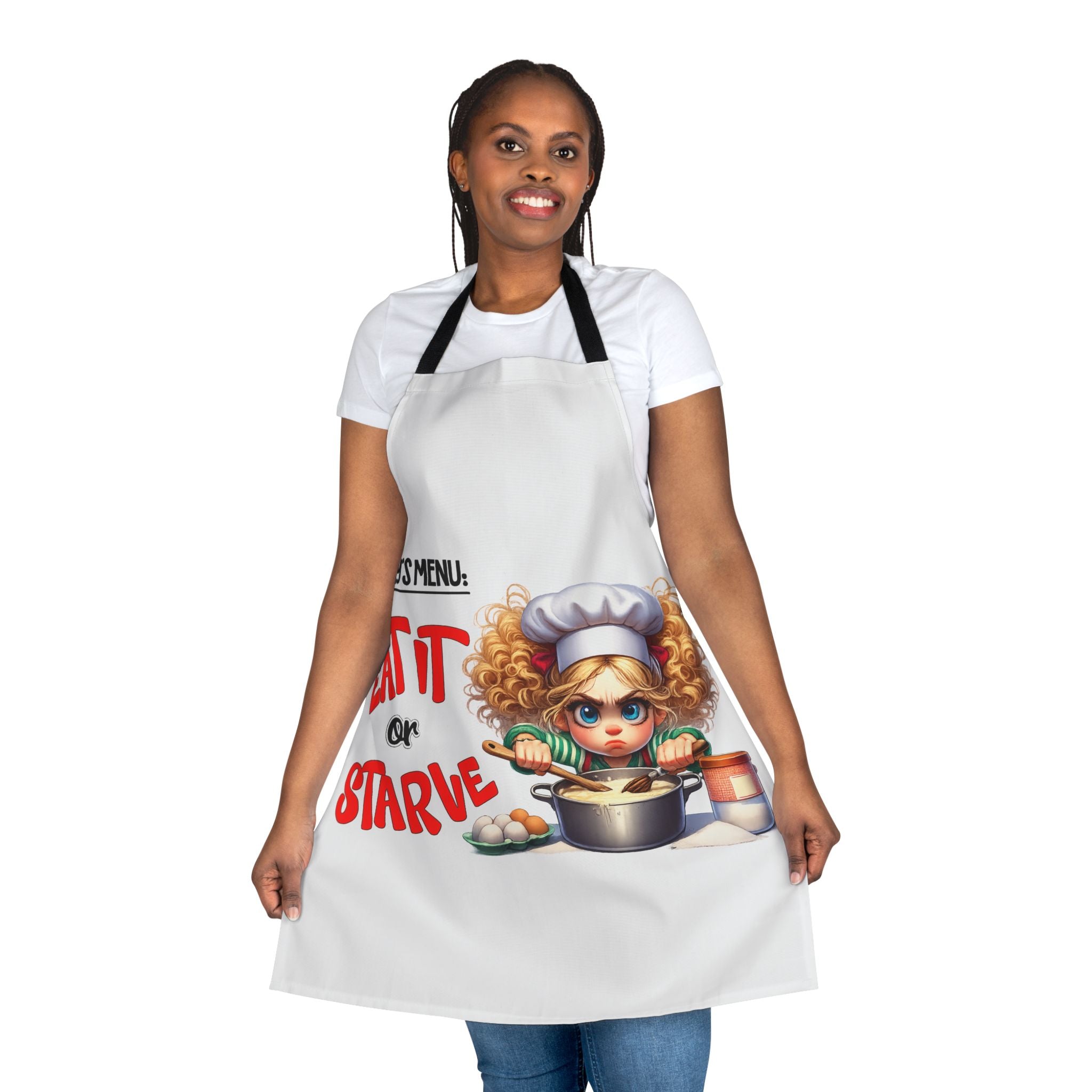 Kids Chef 'Today's Menu: Eat It or Starve' Apron