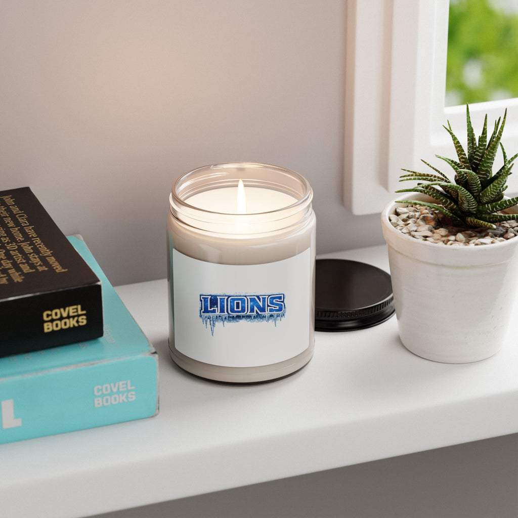 Lions Ice Logo Scented Soy Candle — 9oz