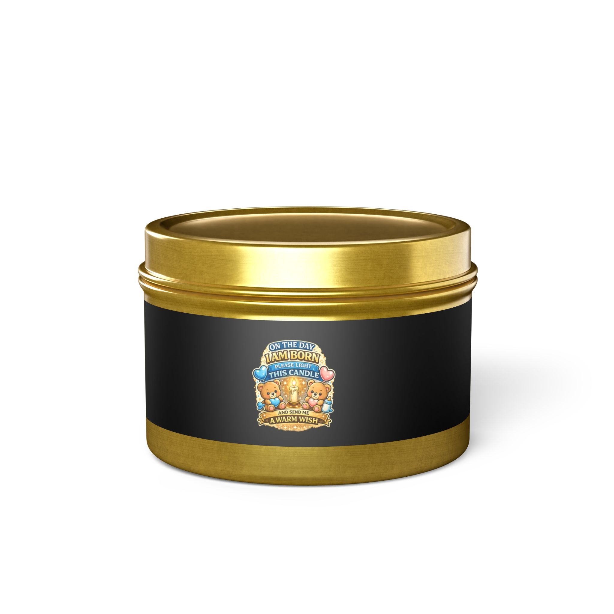 Autumn Harvest Scented Tin Candle — Cozy Pumpkin & Spice Aroma