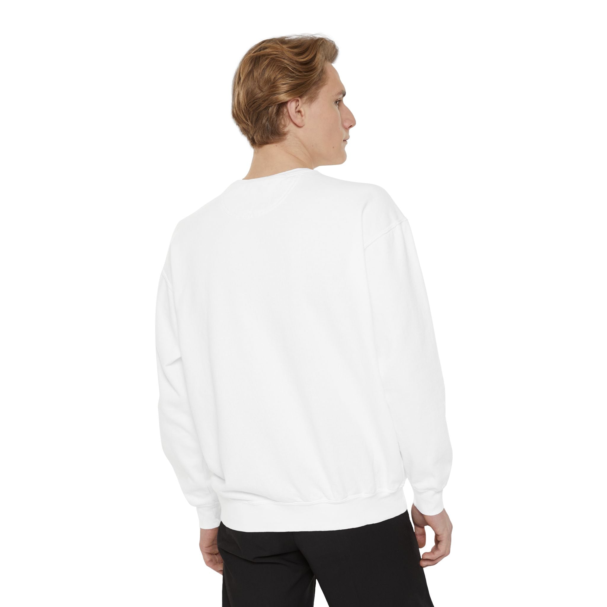 Perfectly Imperfect Sweatshirt — Inspirational Leopard Heart Graphic