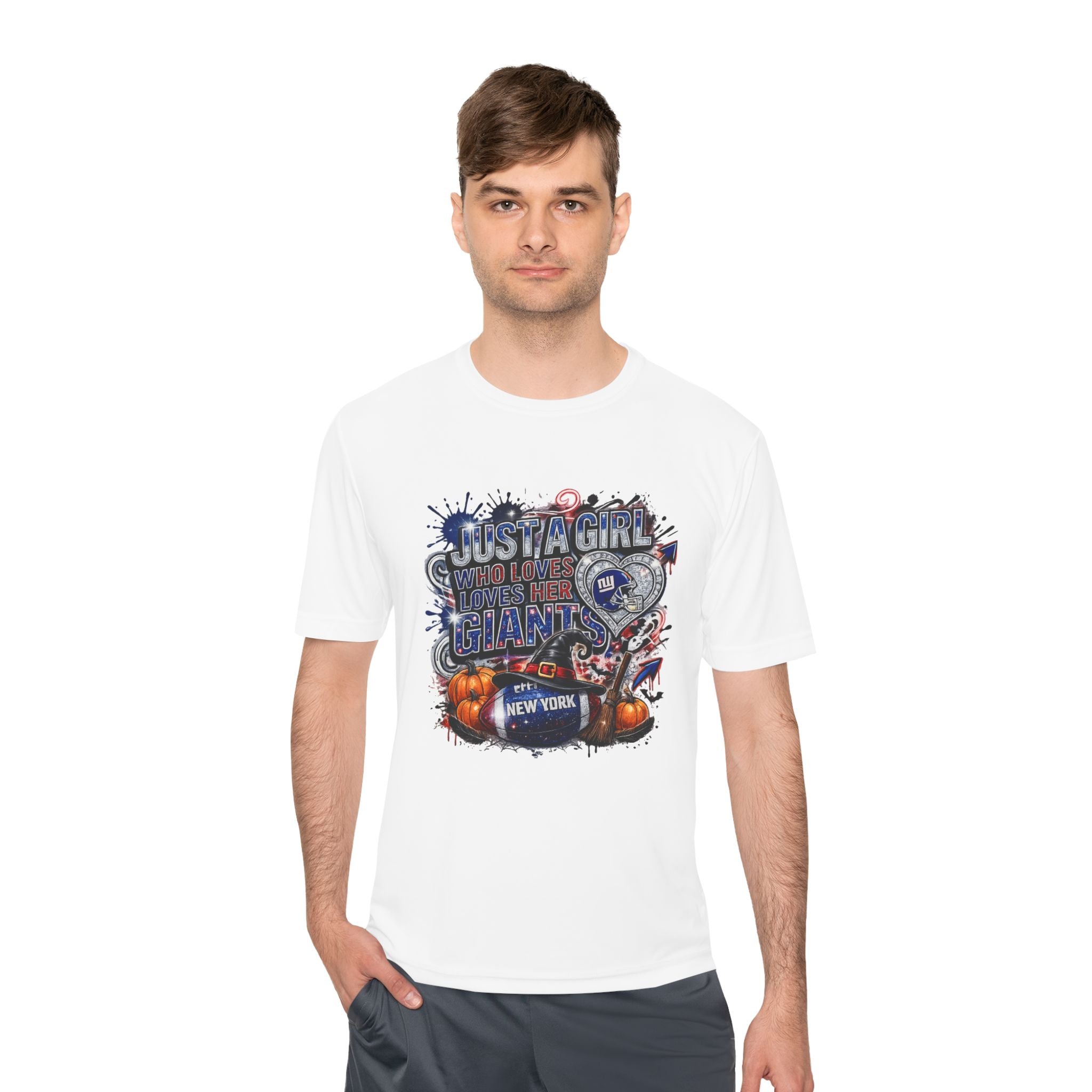 Just A Girl Who Loves The New York Giants T-Shirt