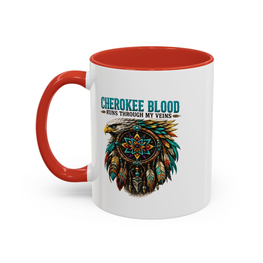 Coffee Lover Accent Mug — Stylish Black-Trim Ceramic Coffee Mug (11/15oz)