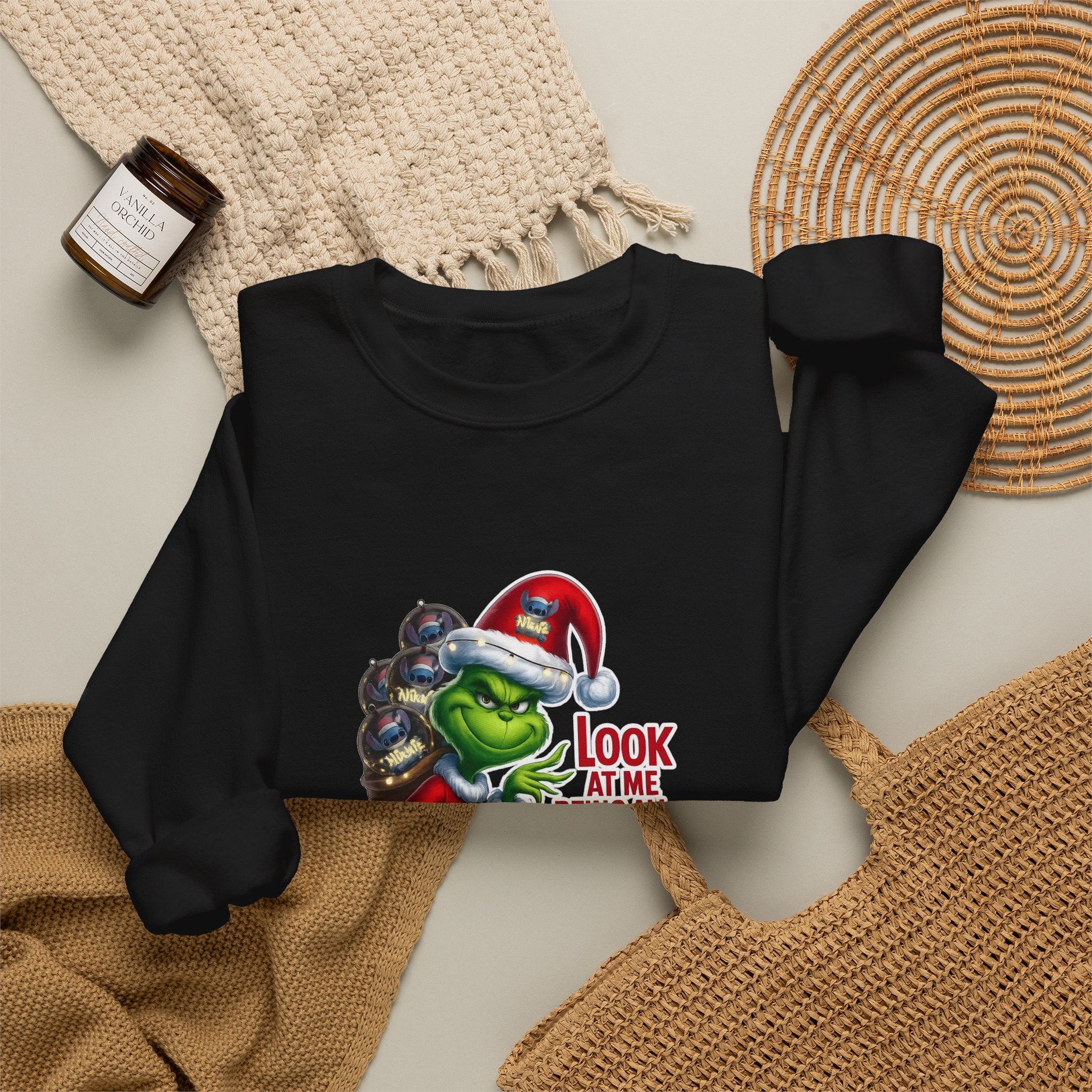 Festive Frog Holiday Sweatshirt — "Look at Me Being All Festive and Shit"