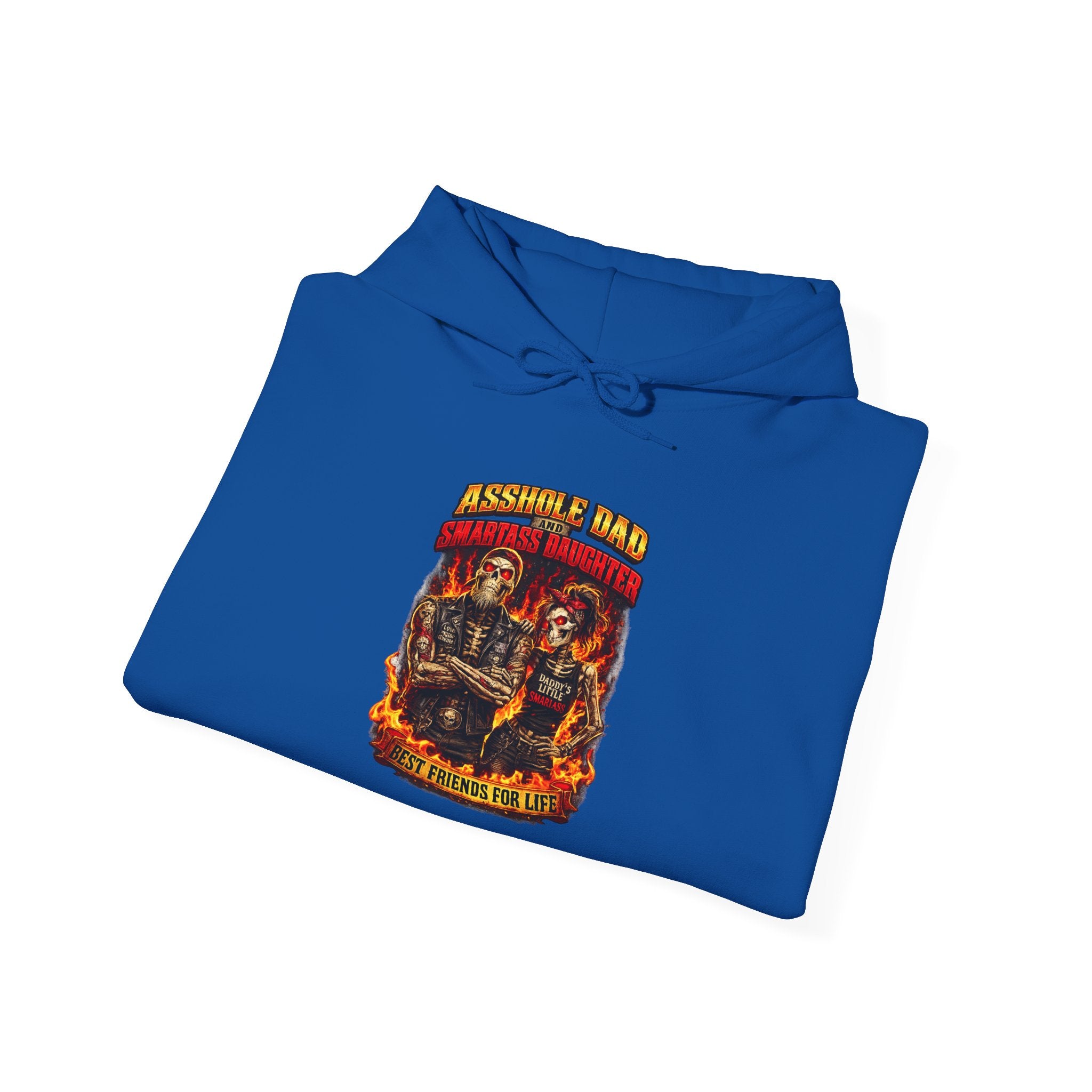 Firefighter Skull Hoodie - Grateful Dead Style "Assorted Band" Graphic Hoodie