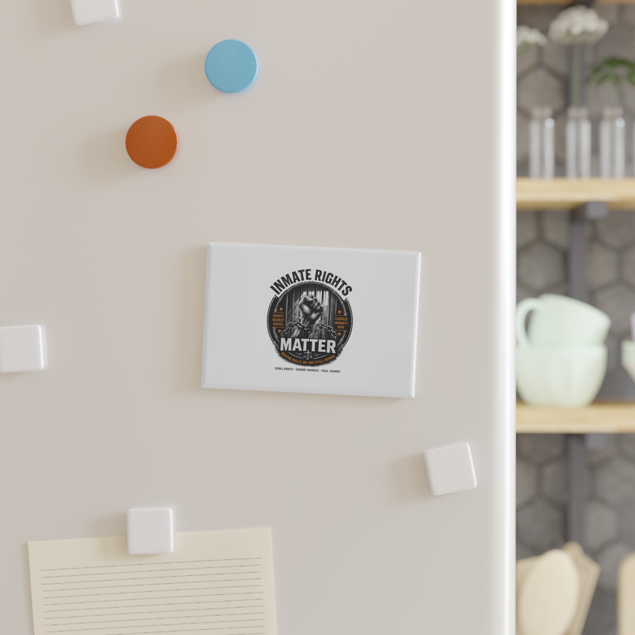 Inmate Rights Matter Rectangle Magnet