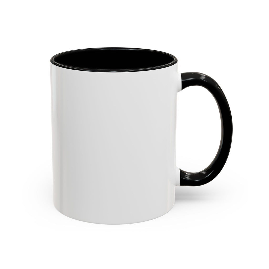 Floral Accent Coffee Mug (11/15oz) — Colorful Botanical Coffee Cup