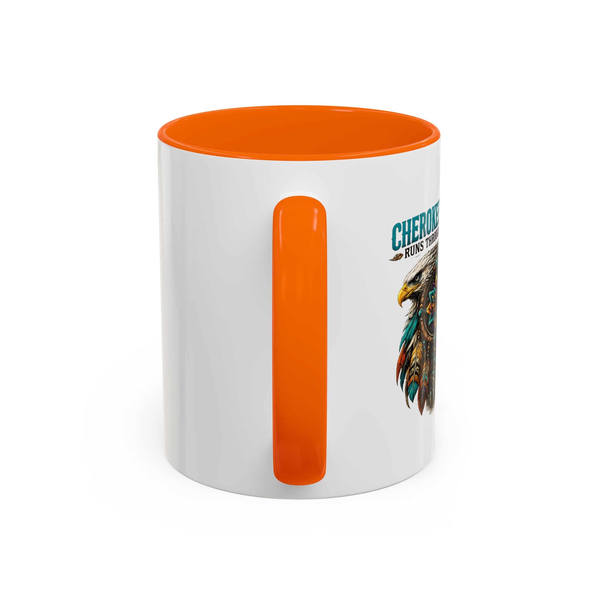 Coffee Lover Accent Mug — Stylish Black-Trim Ceramic Coffee Mug (11/15oz)