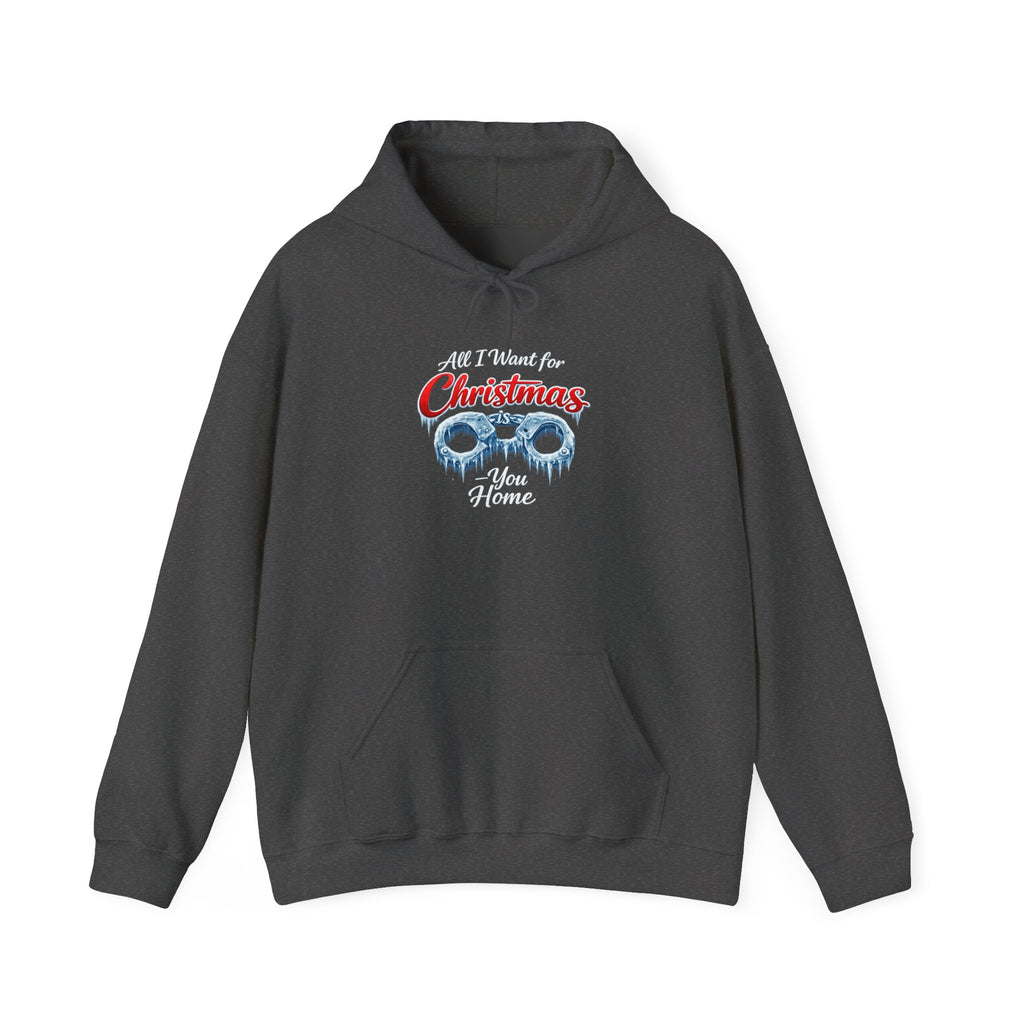 Christmas Glasses Hoodie - Festive Winter Holiday Sweatshirt