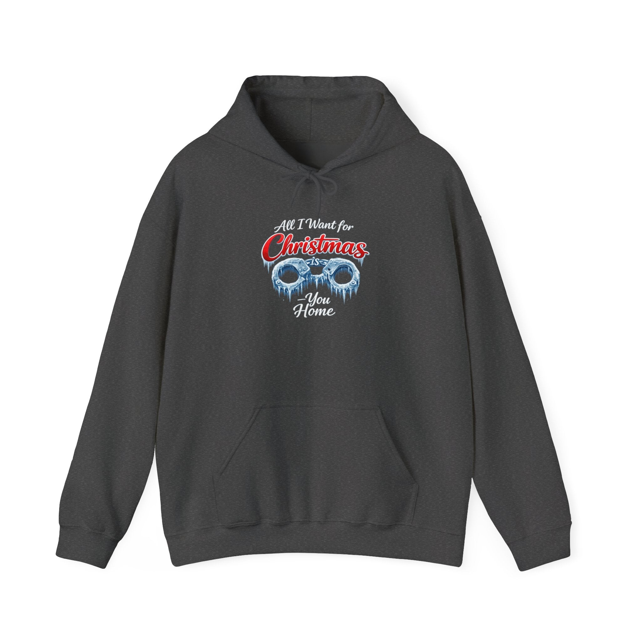 Christmas Glasses Hoodie - Festive Winter Holiday Sweatshirt
