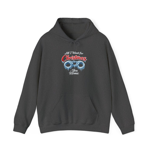Christmas Glasses Hoodie - Festive Winter Holiday Sweatshirt