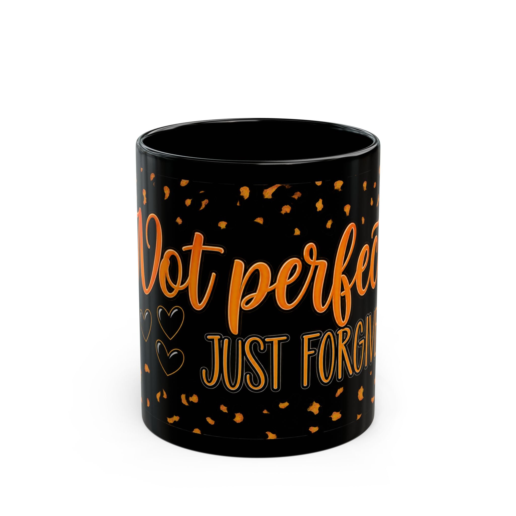 Not Perfect Just Forgiven Mug – Inspirational Christian Coffee Cup (11oz/15oz)