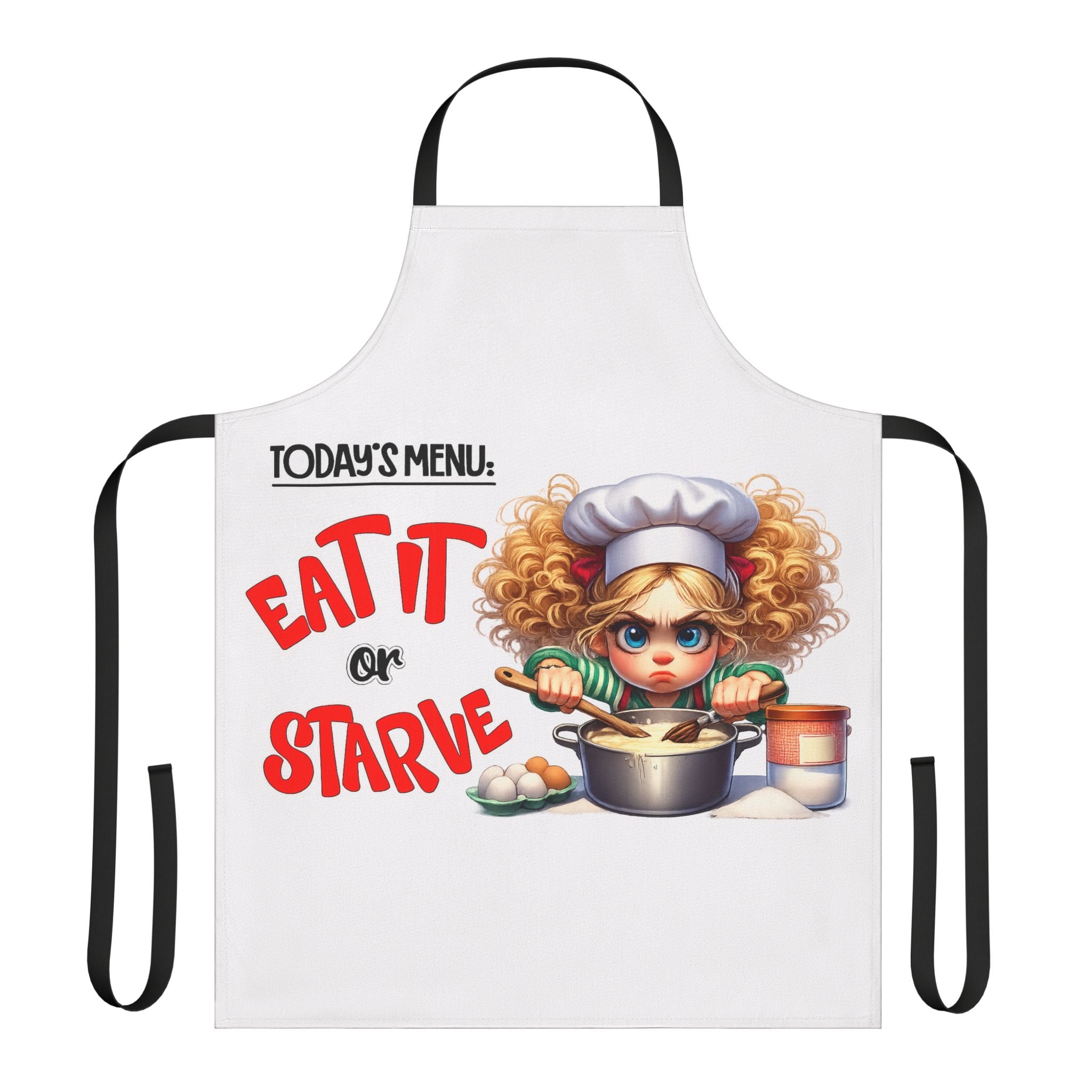 Kids Chef 'Today's Menu: Eat It or Starve' Apron