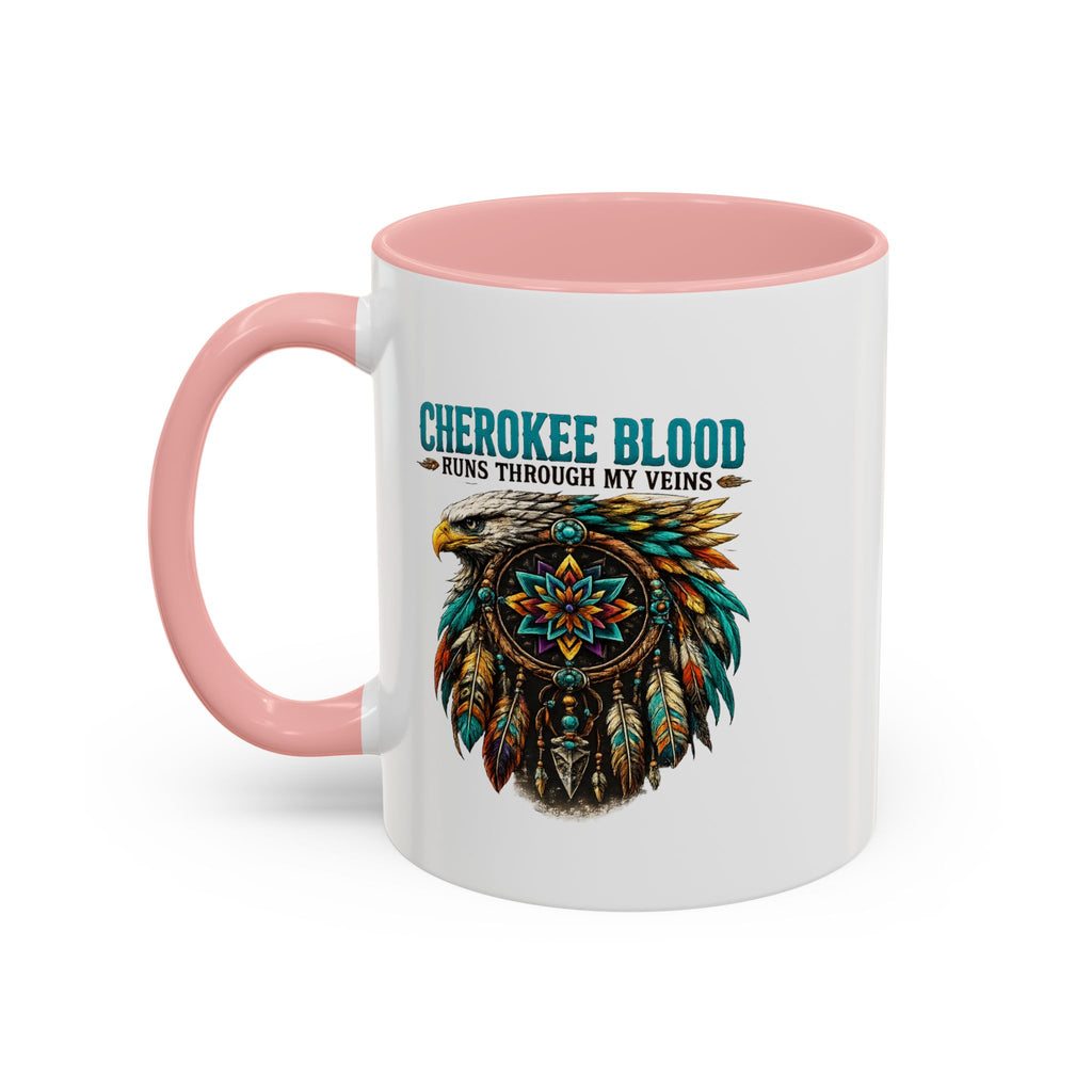 Coffee Lover Accent Mug — Stylish Black-Trim Ceramic Coffee Mug (11/15oz)