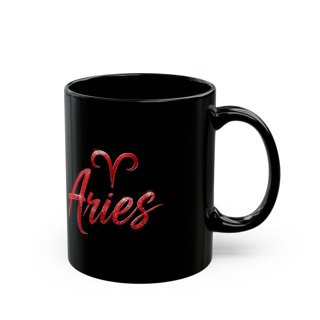 Aries Zodiac Mug — "I Don't Follow the Path, I Am the Path" Astrological Coffee Cup