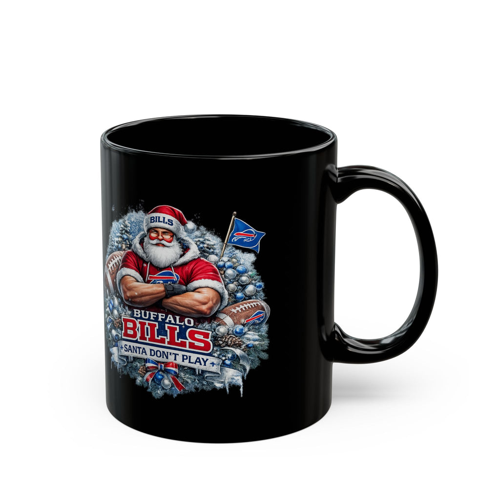 Buffalo Bills Santa Football Mug — Holiday NFL Coffee Cup (11oz/15oz)