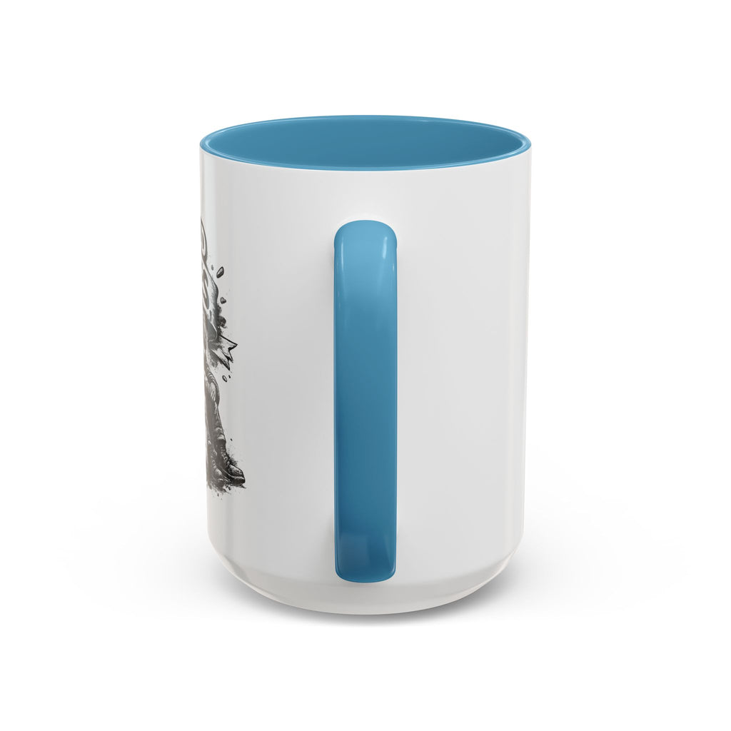 Accent Coffee Mug — “Schools Should Build Futures, Not Fill Cells” Inspirational Education Reform Coffee Mug