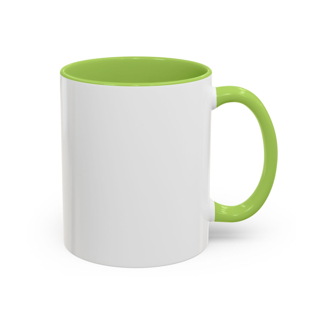 Coffee Lover Accent Mug — Stylish Black-Trim Ceramic Coffee Mug (11/15oz)