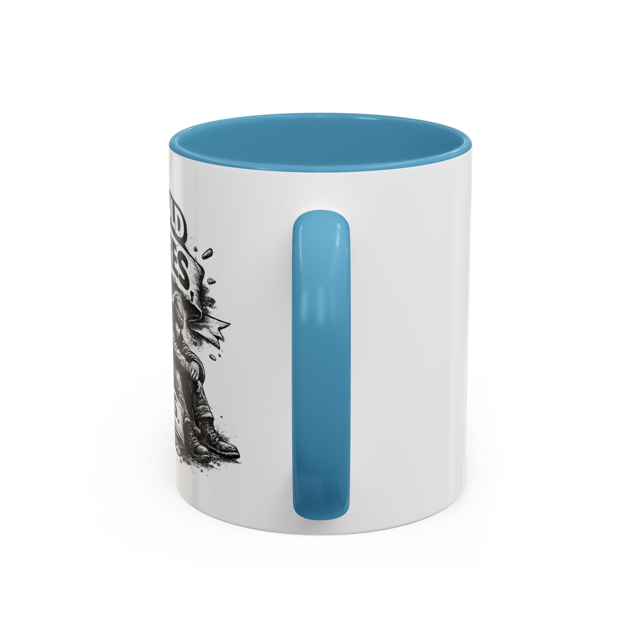 Accent Coffee Mug — “Schools Should Build Futures, Not Fill Cells” Inspirational Education Reform Coffee Mug