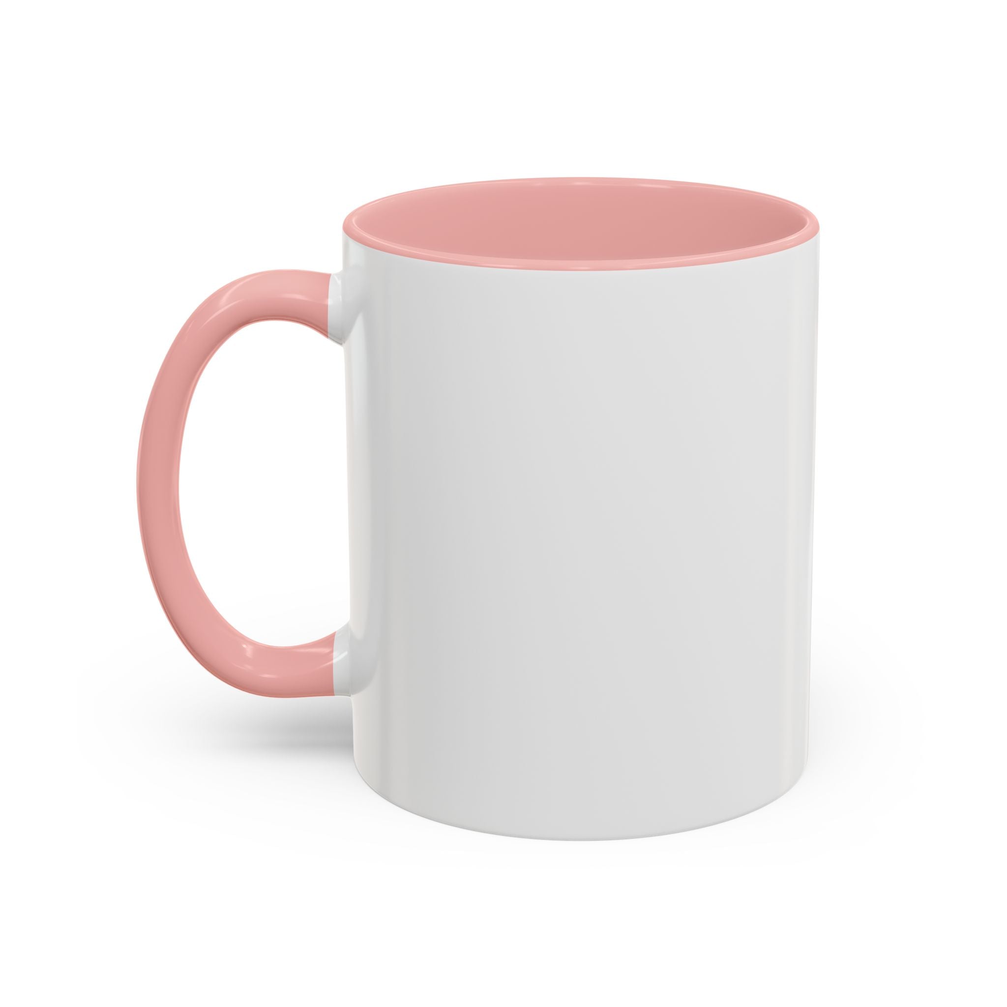 Accent Coffee Mug — "I Match Energy So How We Gon' Act Today?" Colorful Graphic