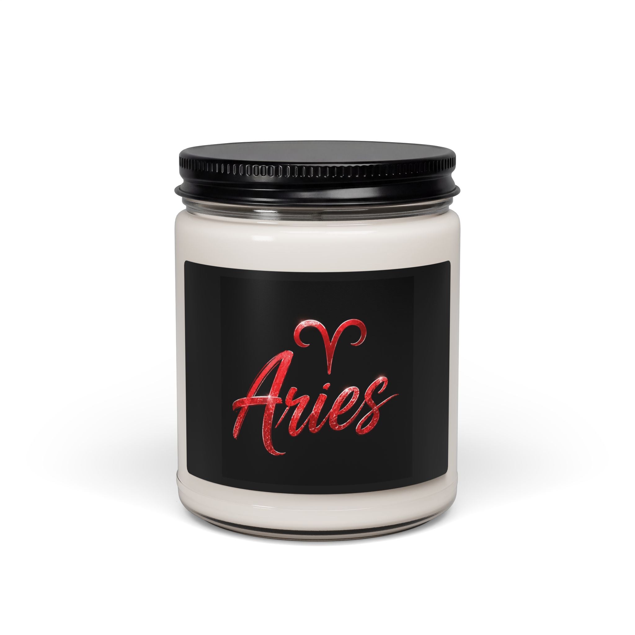 Aries Zodiac Soy Candle — 9 oz Scented Astrological Candle