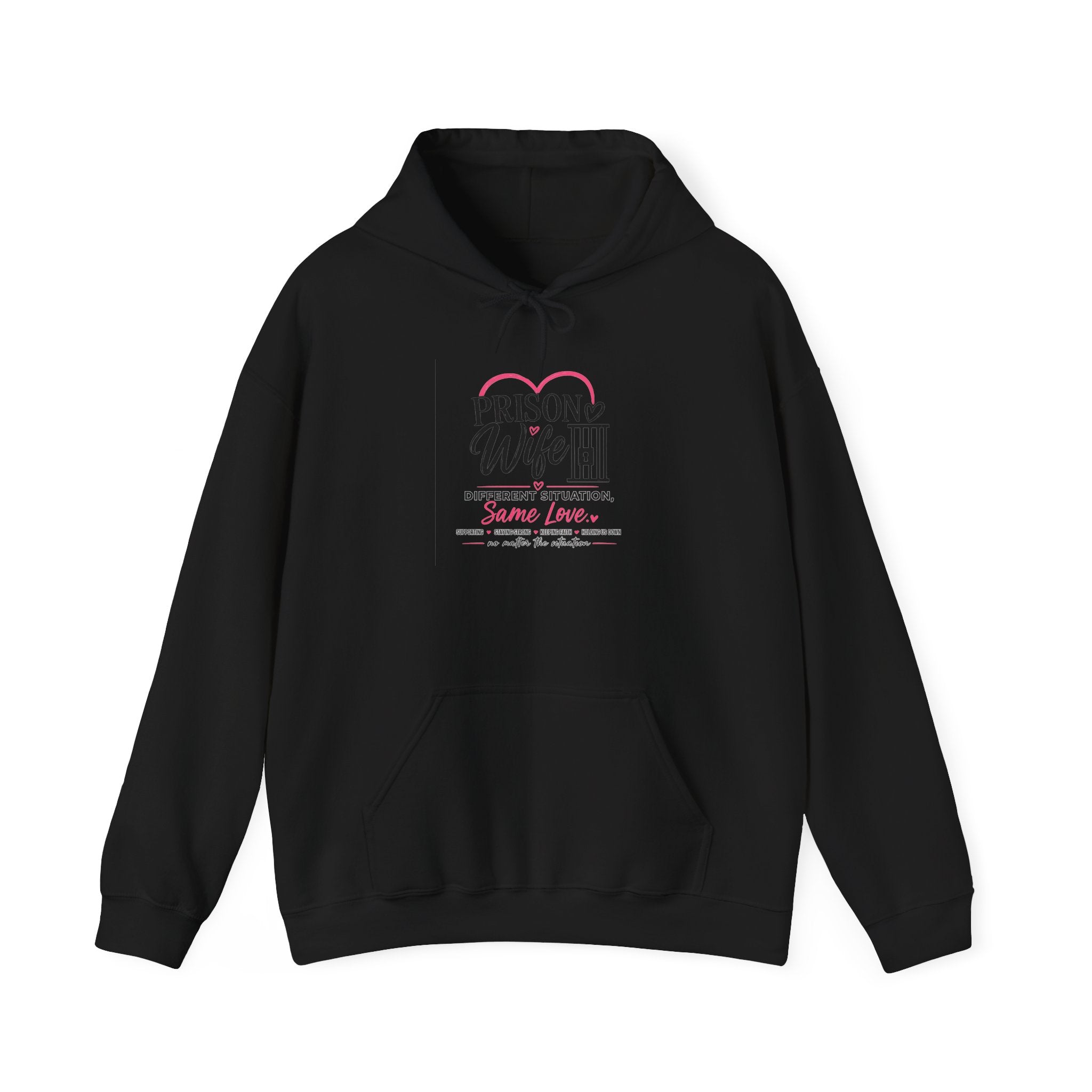 Prison Wife Hoodie – Supportive Inspirational Hooded Sweatshirt