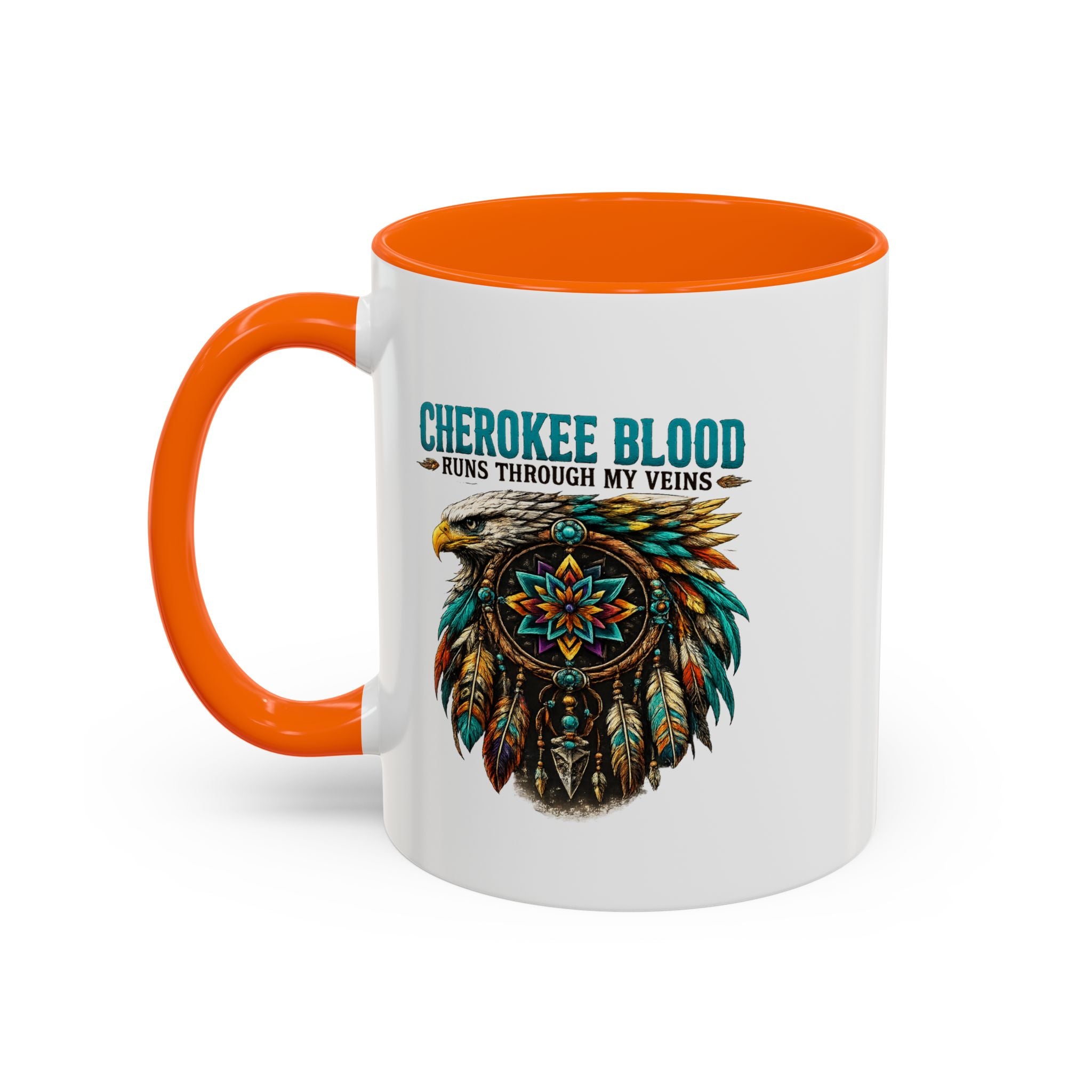 Coffee Lover Accent Mug — Stylish Black-Trim Ceramic Coffee Mug (11/15oz)