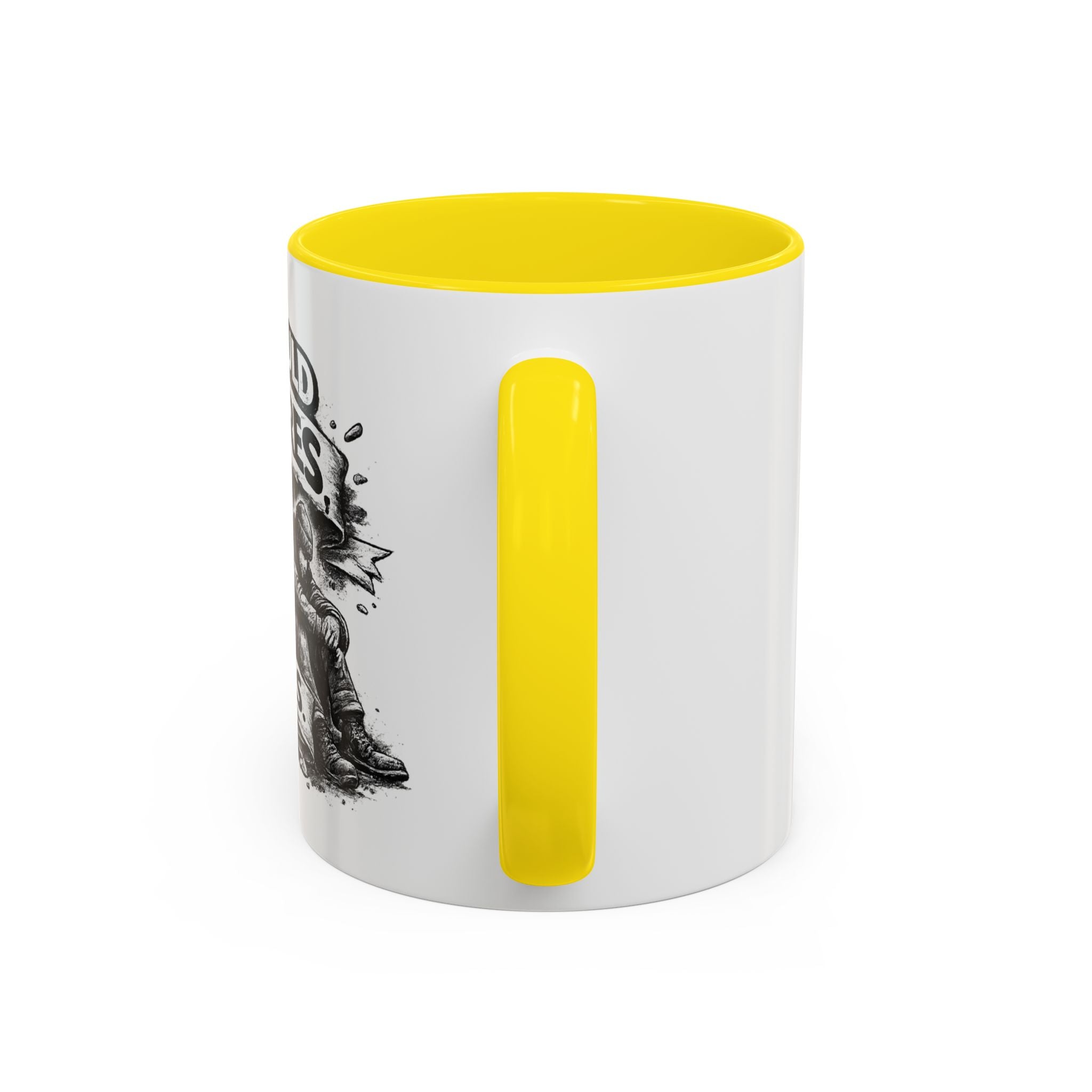 Accent Coffee Mug — “Schools Should Build Futures, Not Fill Cells” Inspirational Education Reform Coffee Mug