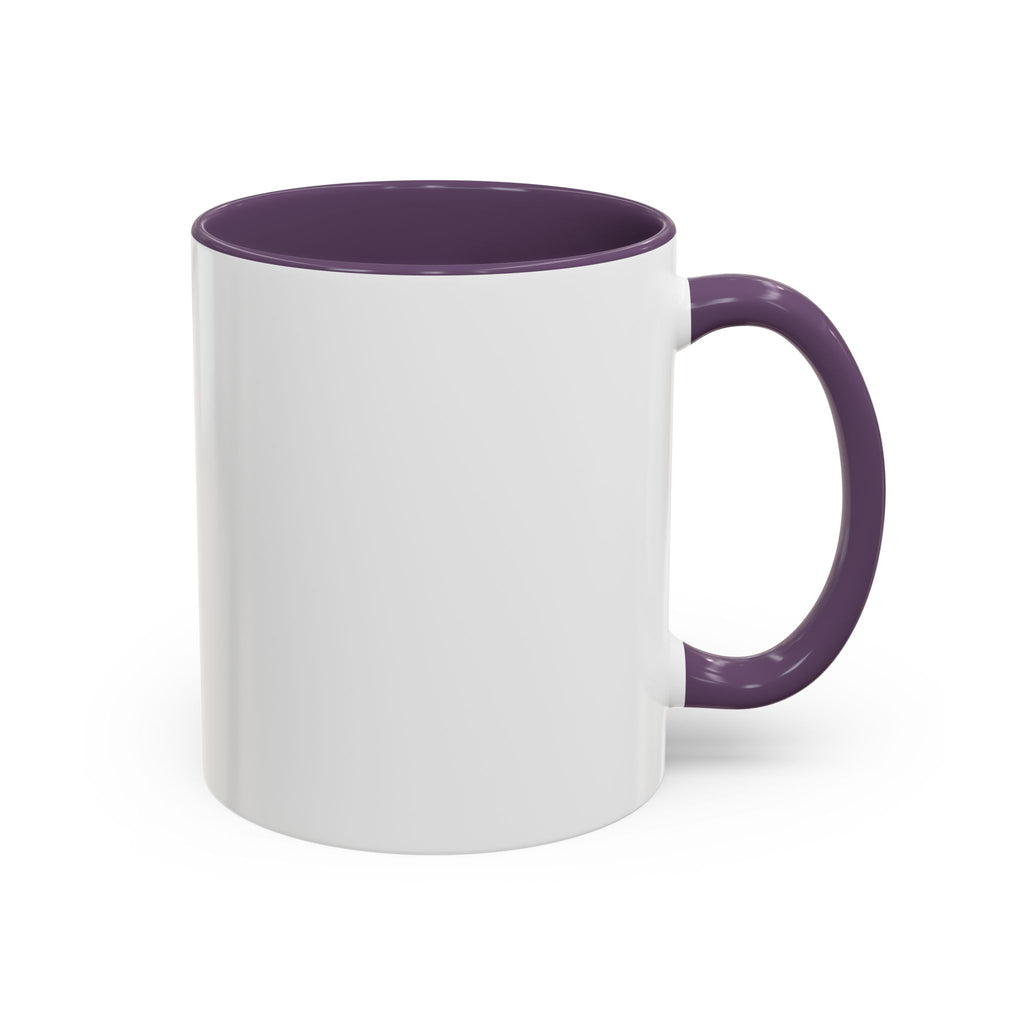 Floral Accent Coffee Mug (11/15oz) — Colorful Botanical Coffee Cup