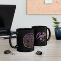 Cancer Zodiac Mug - Purple Glitter Astrological Coffee Cup (11oz & 15oz)