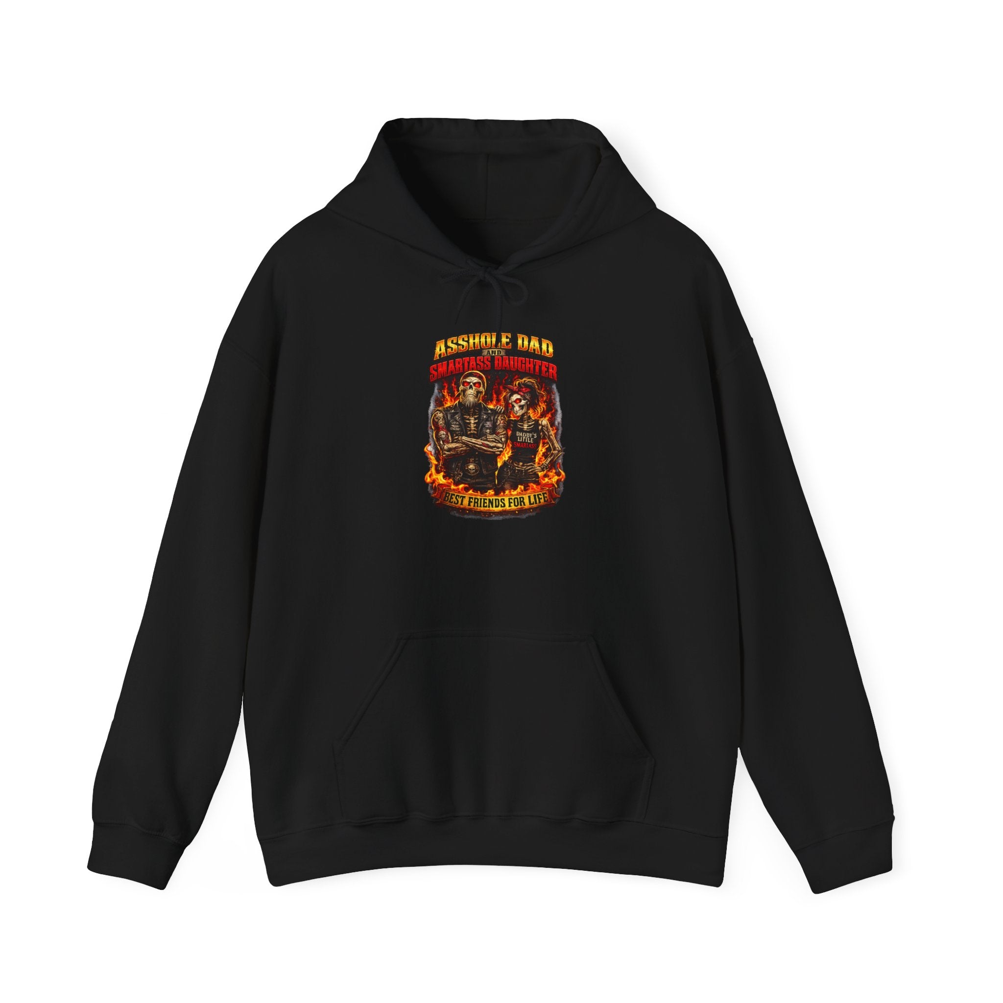Firefighter Skull Hoodie - Grateful Dead Style "Assorted Band" Graphic Hoodie