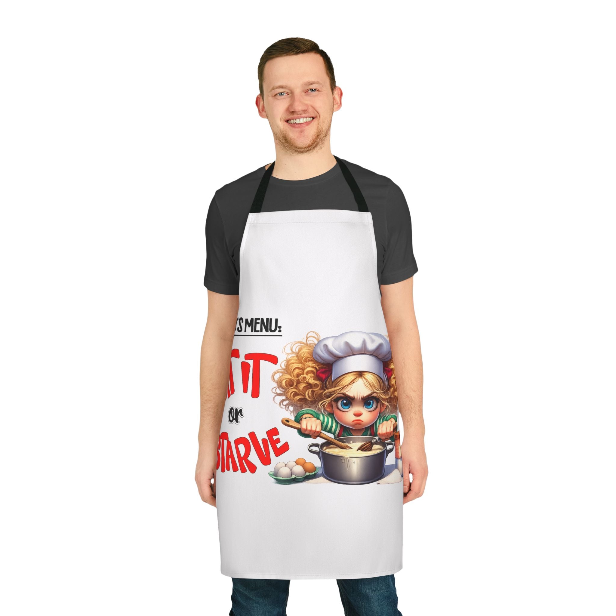 Kids Chef 'Today's Menu: Eat It or Starve' Apron