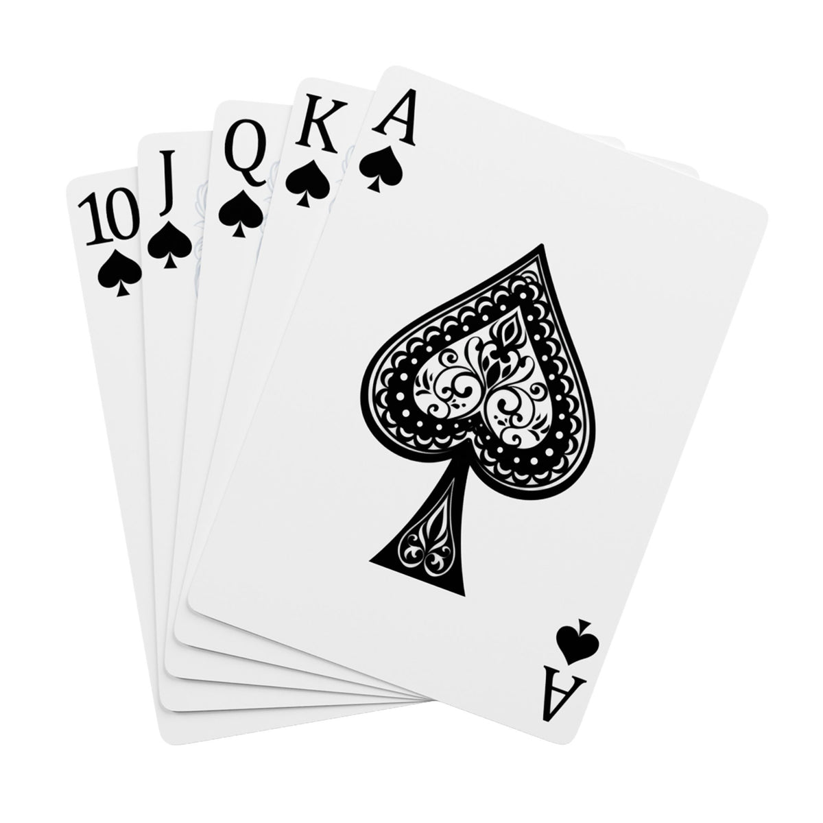 Poker Playing Cards — Blue Lion Back Design Poker Deck