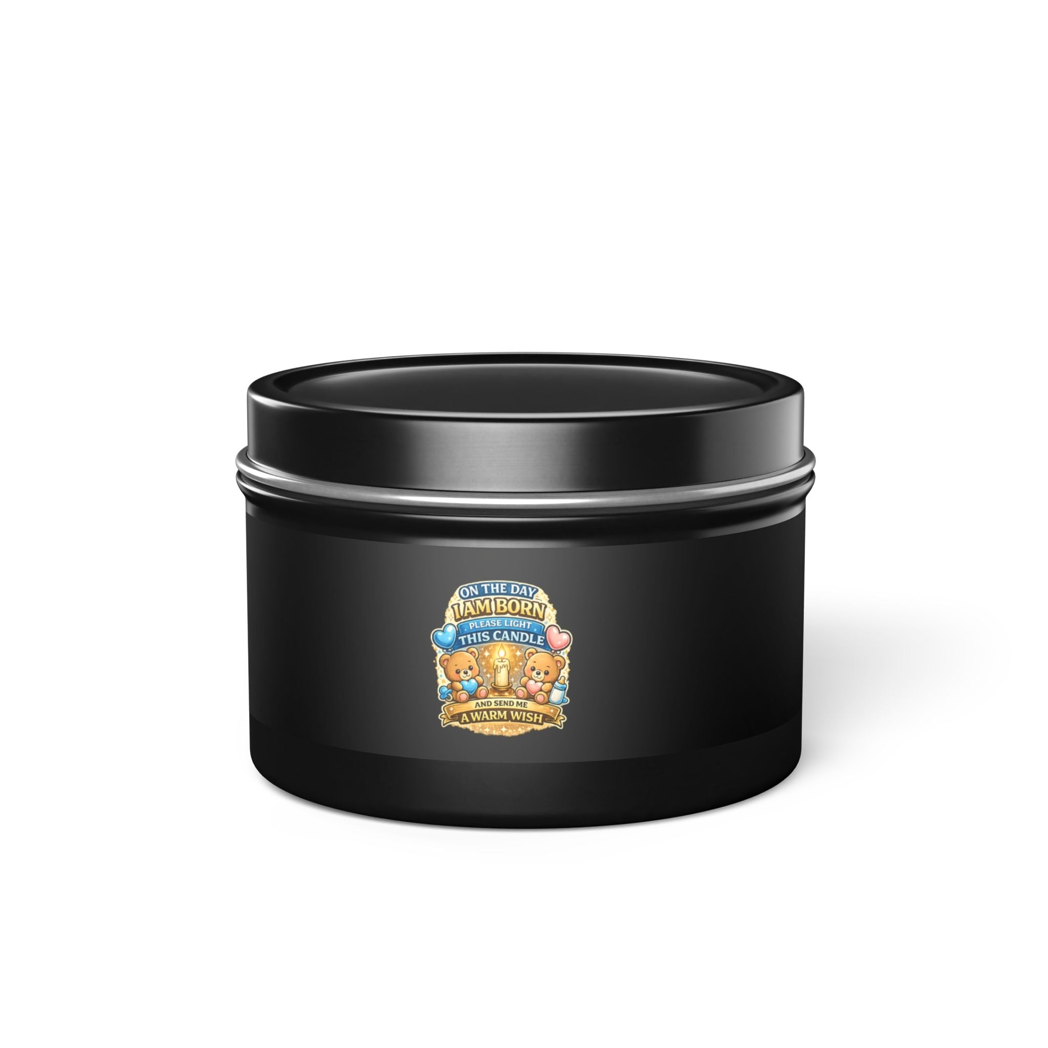 Autumn Harvest Scented Tin Candle — Cozy Pumpkin & Spice Aroma