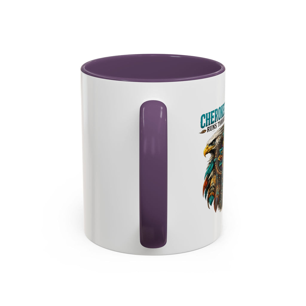 Coffee Lover Accent Mug — Stylish Black-Trim Ceramic Coffee Mug (11/15oz)