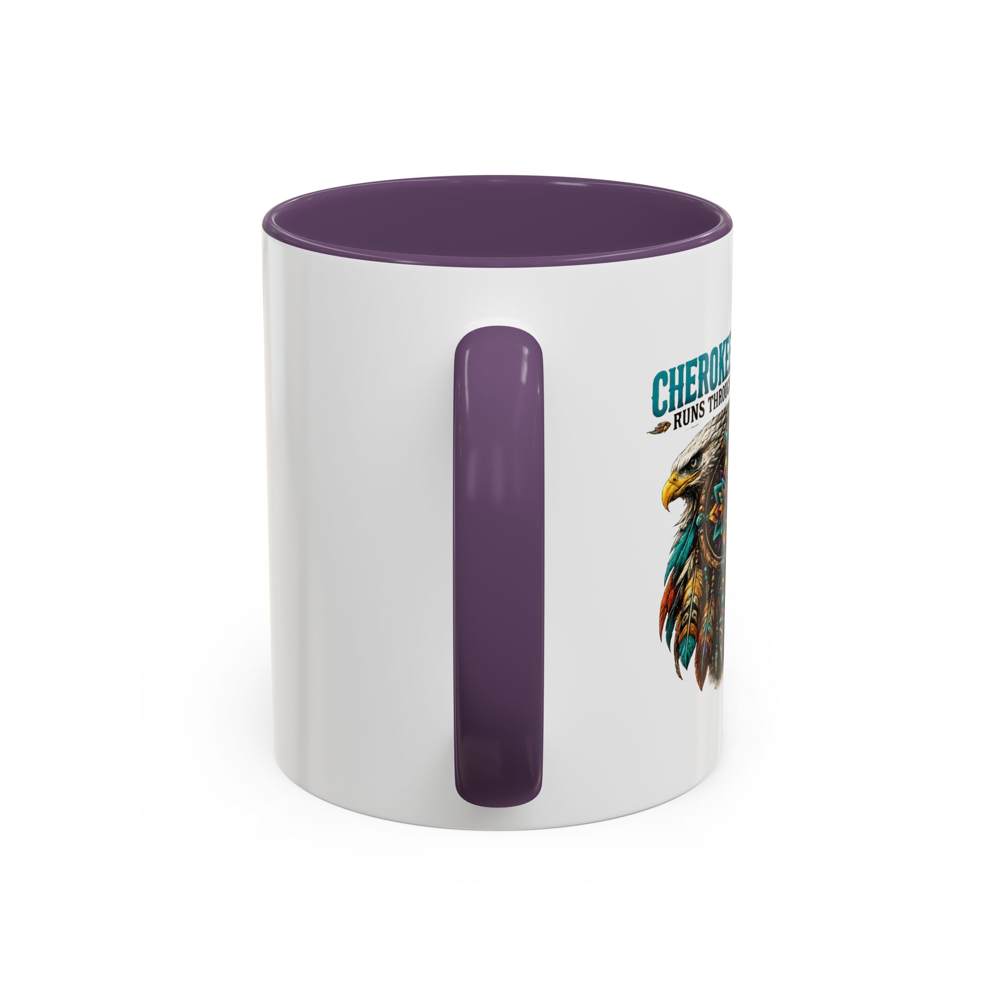 Coffee Lover Accent Mug — Stylish Black-Trim Ceramic Coffee Mug (11/15oz)