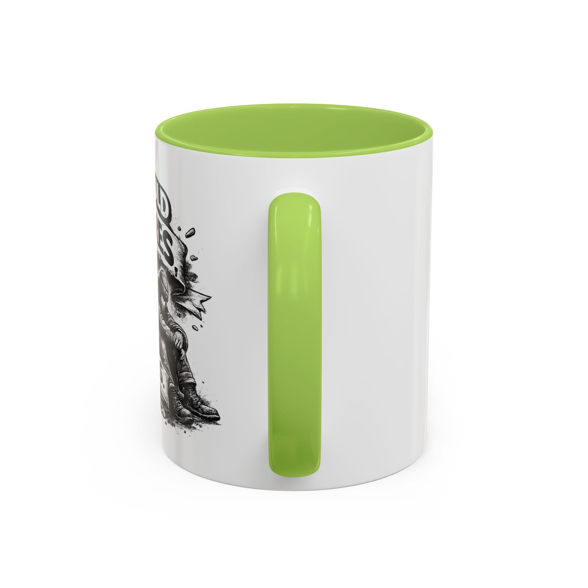 Accent Coffee Mug — “Schools Should Build Futures, Not Fill Cells” Inspirational Education Reform Coffee Mug