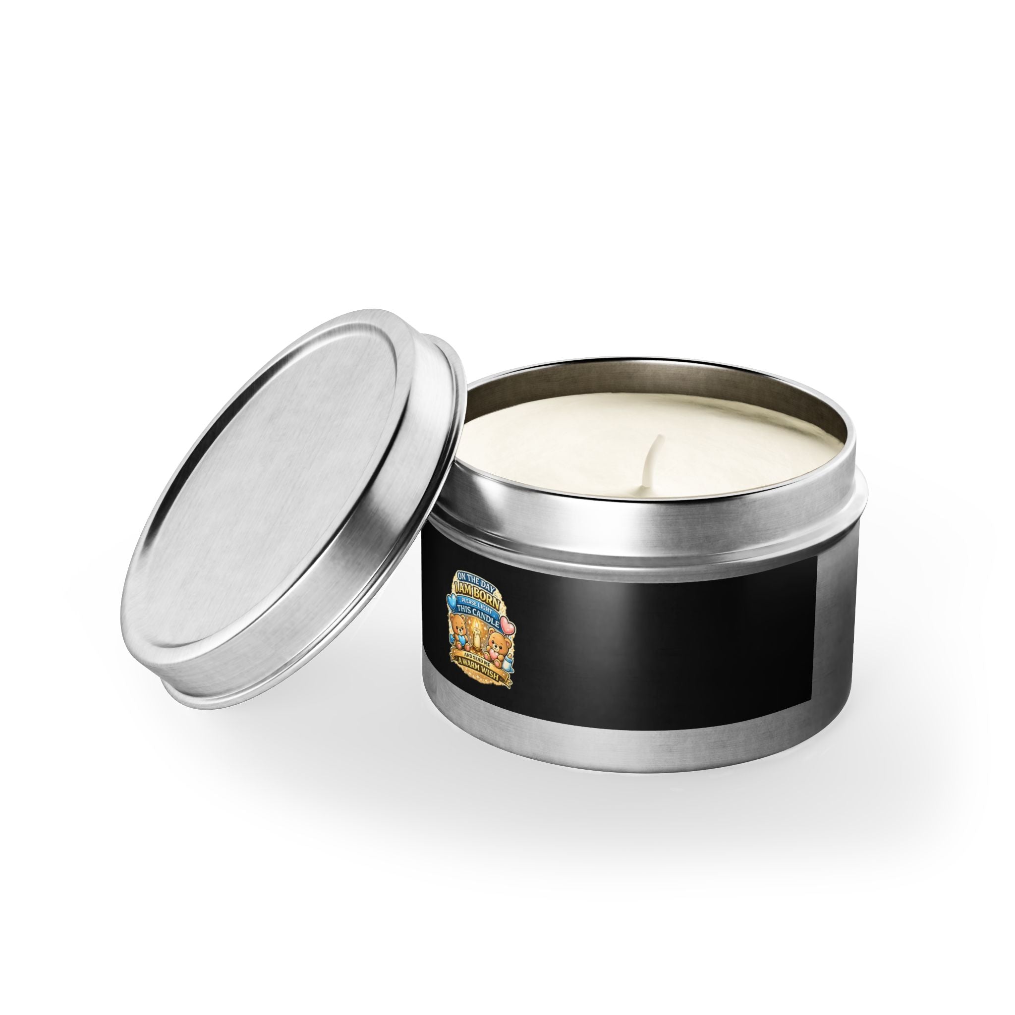 Autumn Harvest Scented Tin Candle — Cozy Pumpkin & Spice Aroma