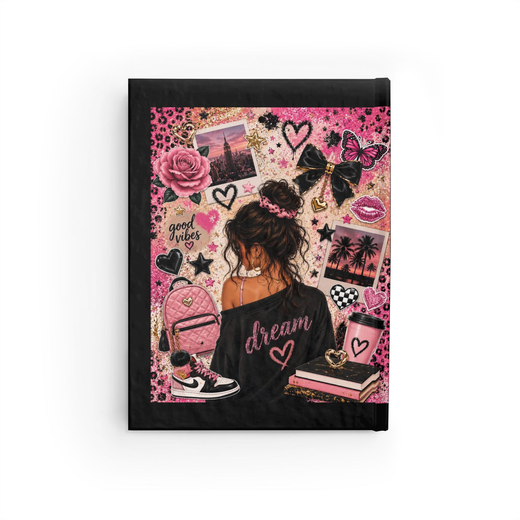 Pink Dream Girl Ruled Journal — 'You Got This' Inspirational Notebook