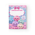 Kawaii Dumpling Composition Notebook — Ruled Journal with Cute Pastel Squishy Design