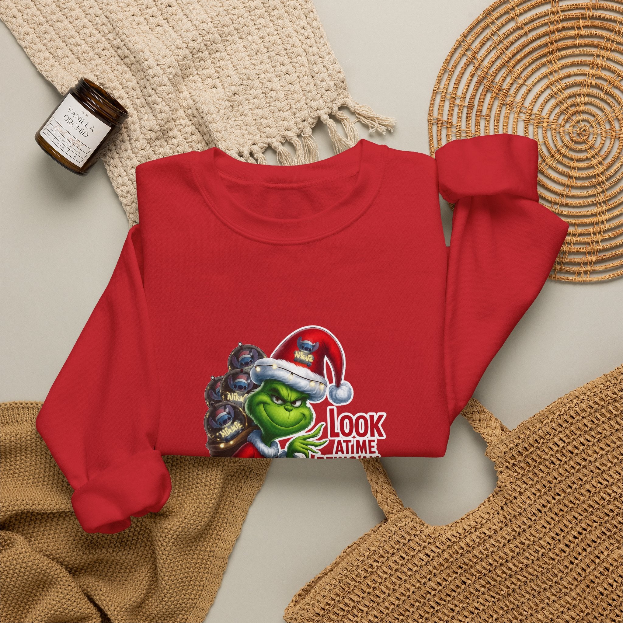 Festive Frog Holiday Sweatshirt — "Look at Me Being All Festive and Shit"