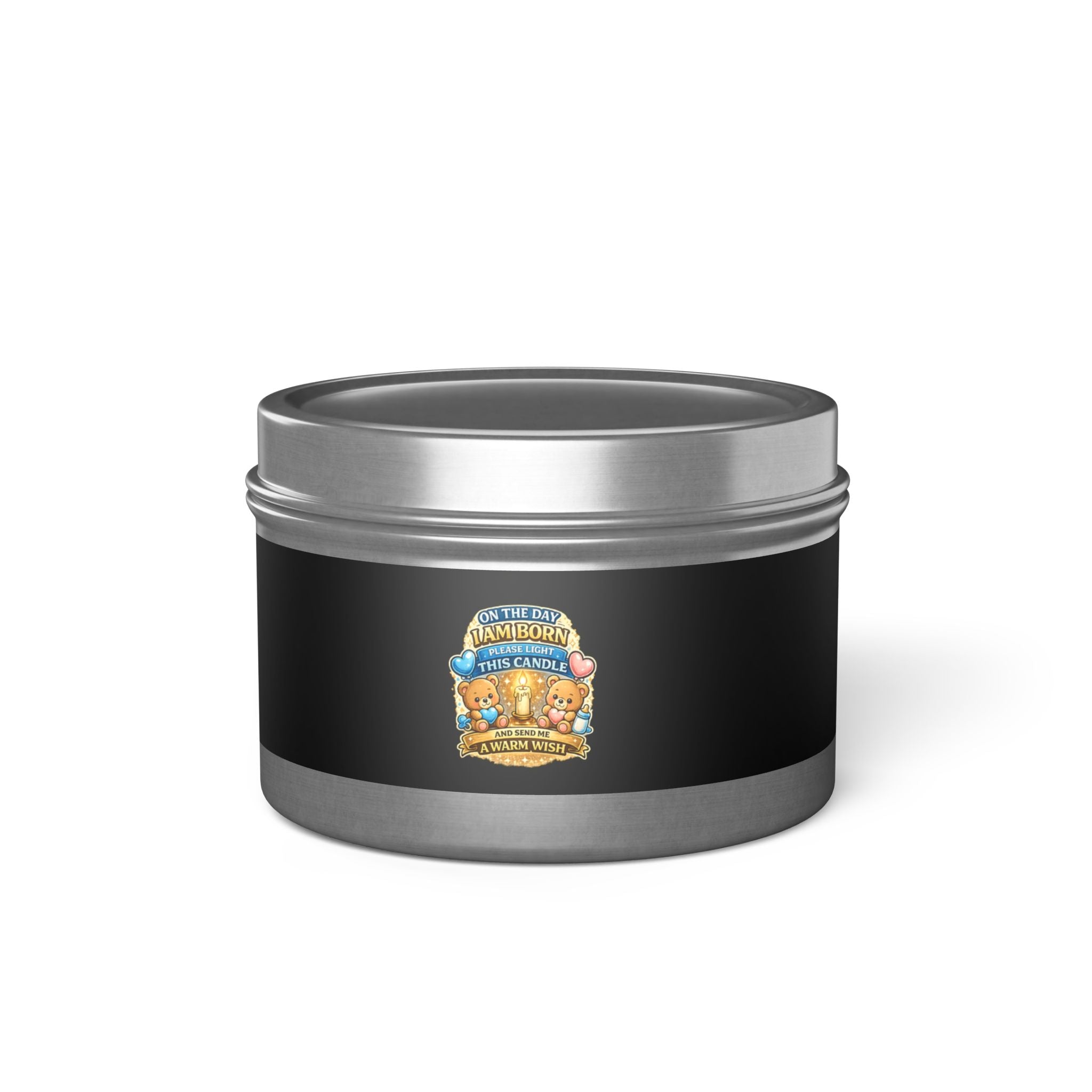 Autumn Harvest Scented Tin Candle — Cozy Pumpkin & Spice Aroma