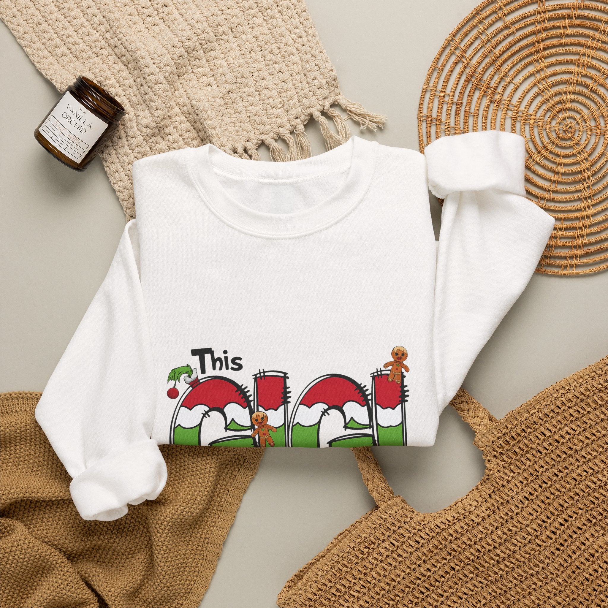 Gigi Loves Her Little Grinches Sweatshirt – Christmas Family Grandma Holiday Crewneck