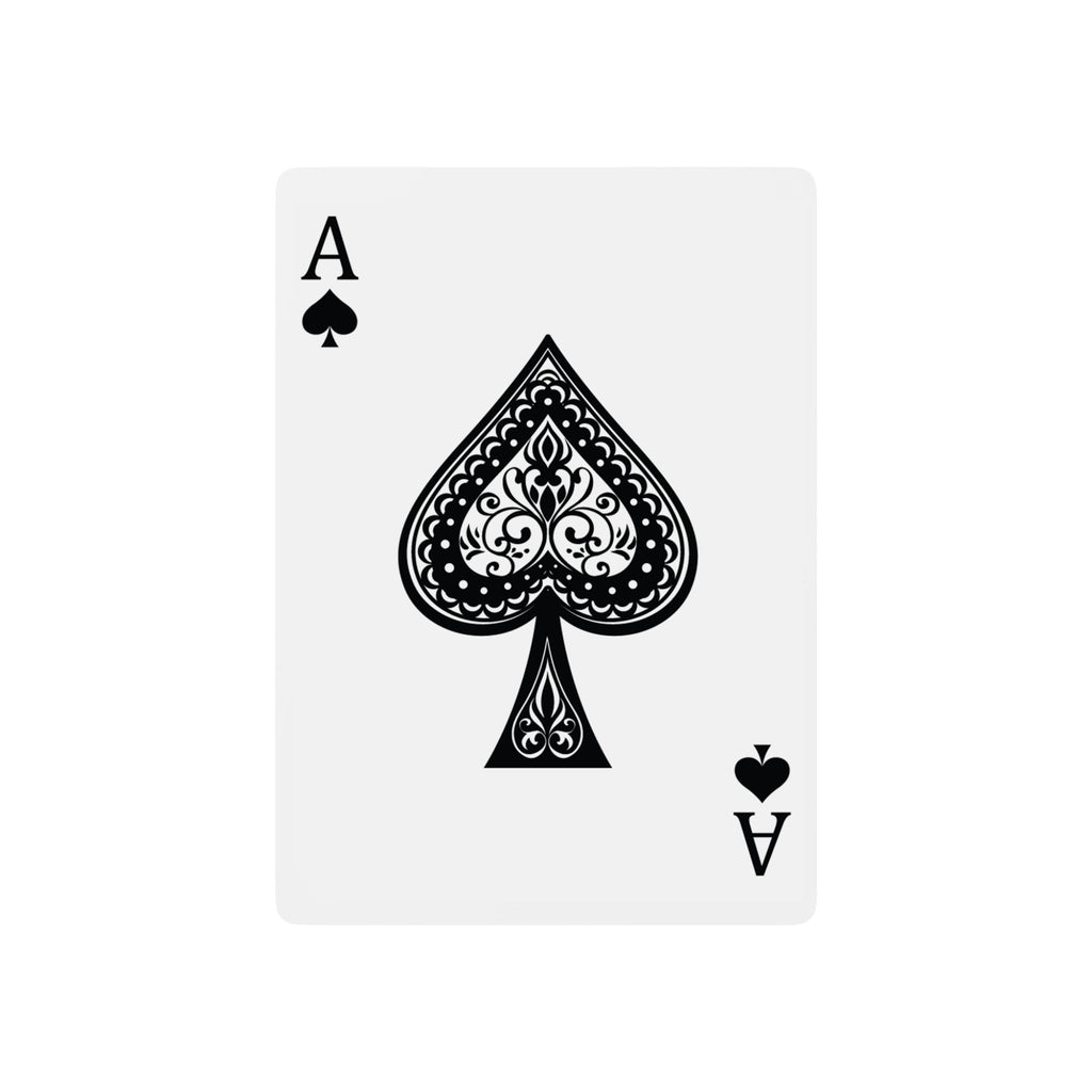 Poker Playing Cards — Blue Lion Back Design Poker Deck