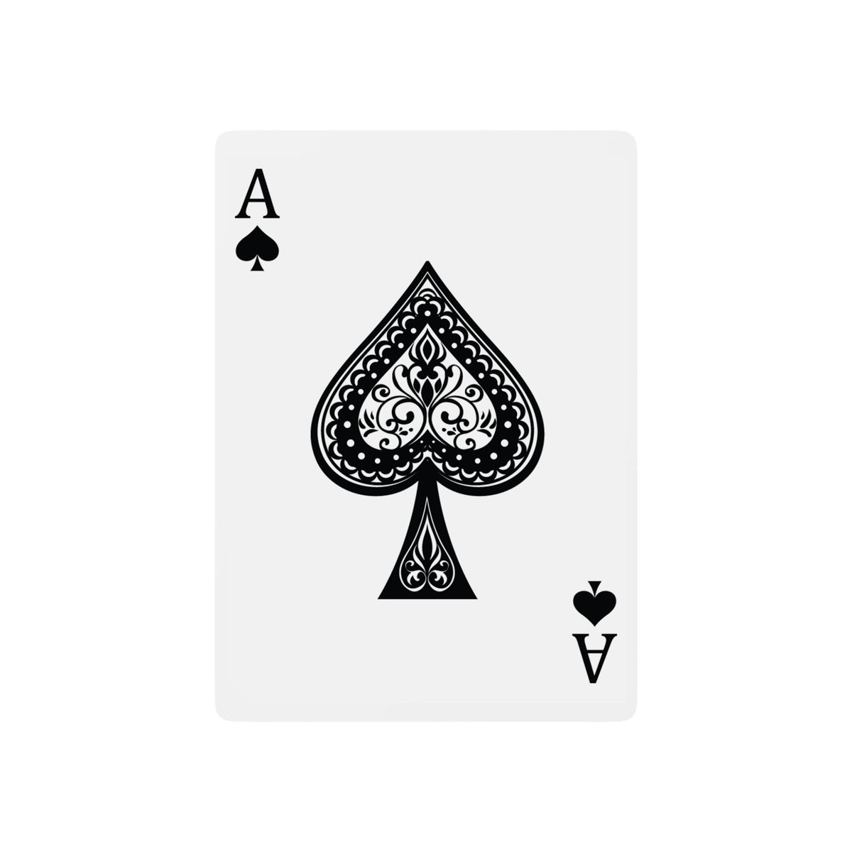 Poker Playing Cards — Blue Lion Back Design Poker Deck