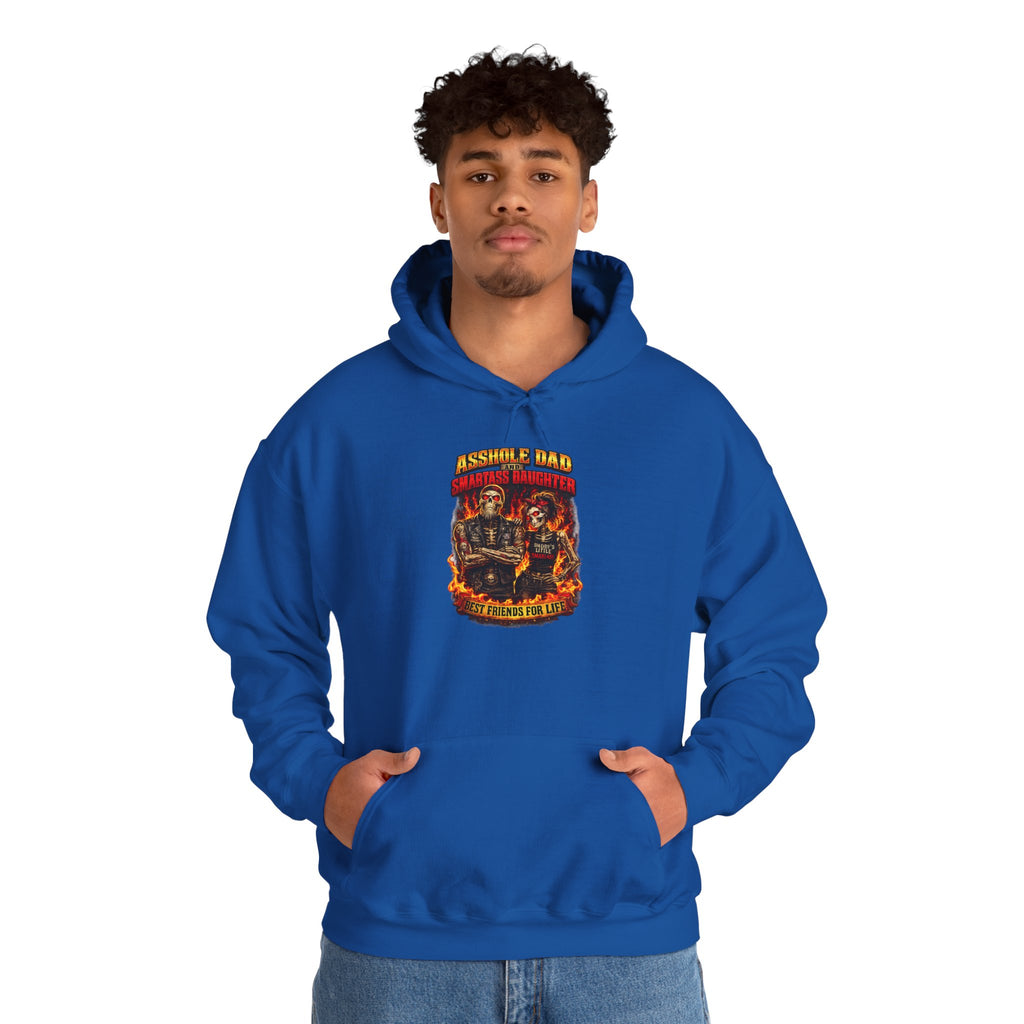 Firefighter Skull Hoodie - Grateful Dead Style "Assorted Band" Graphic Hoodie